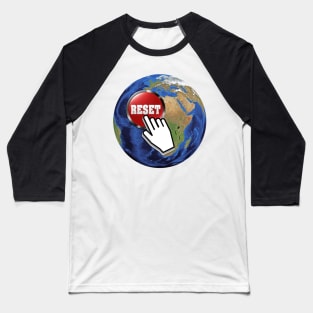 Reset Our Earth Baseball T-Shirt